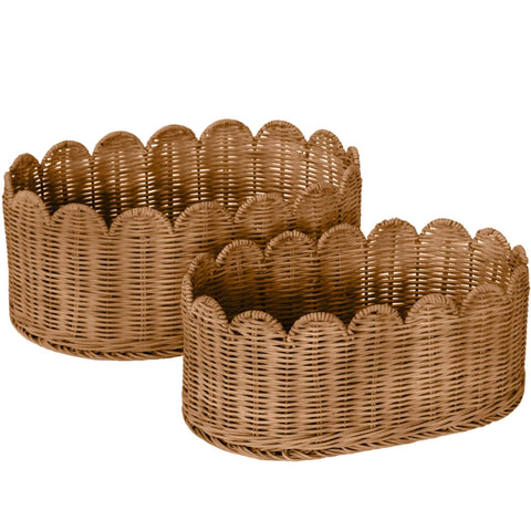 Scalloped Basket