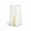 Gabriel Hurricane - Tapered Clear Glass Candle Holder