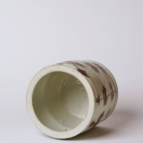Copper Glazed Porcelain Cachepot