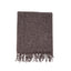Adair Wool Blend Throw in Purple/Grey