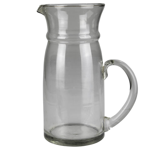 Reed Glass Pitcher