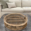 Round Cane Tray with Handles