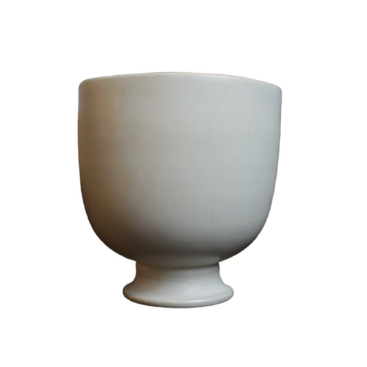 Eggwhite Round Planter