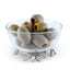 Olive Grove Glass & Pewter Bowl
