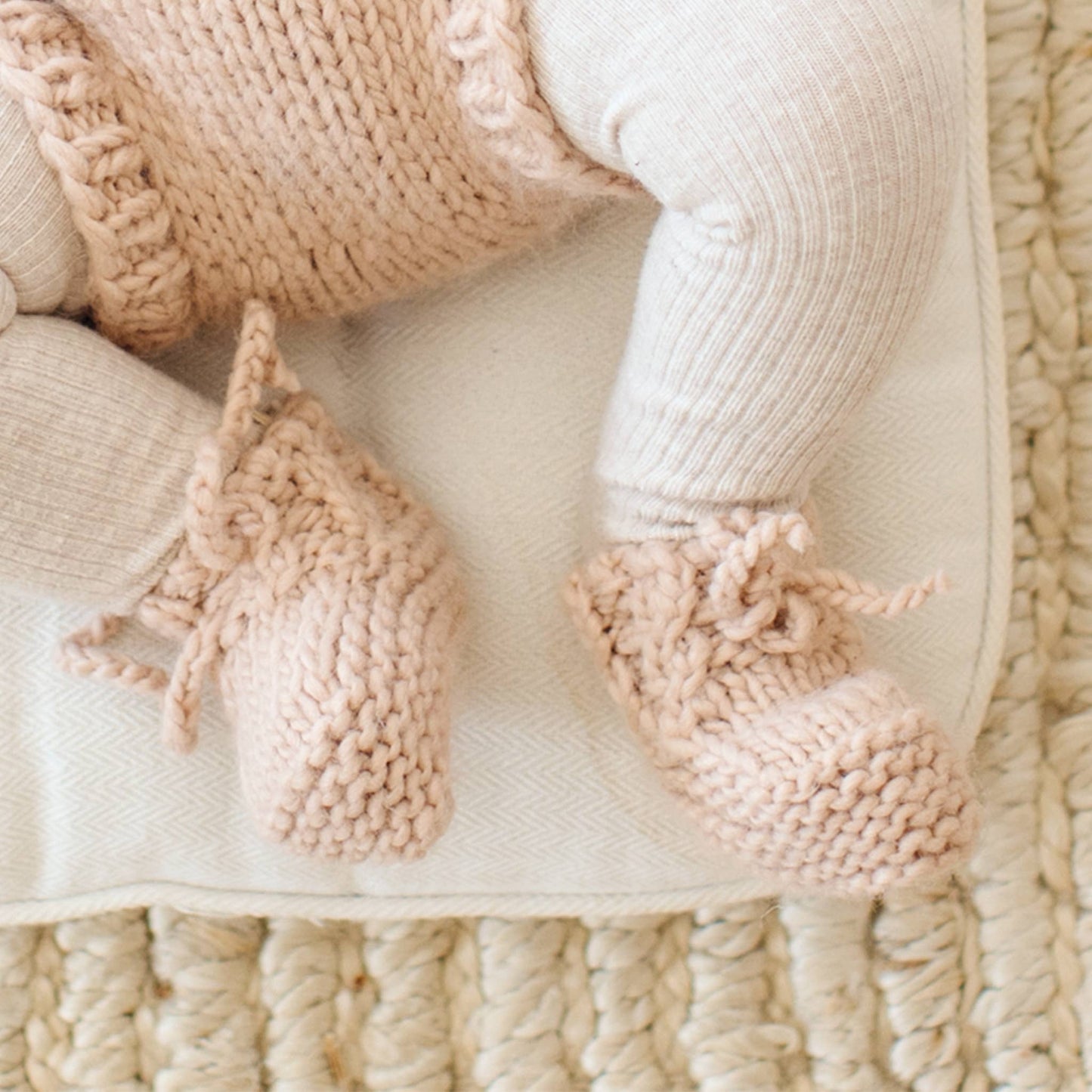 Classic Booties, Blush | Valentine's Baby Shoes