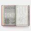 Open book with text and a map on a white background