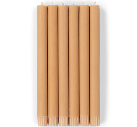 British Color Standard Dinner Candles - 6 Pack