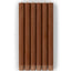 British Color Standard Dinner Candles - 6 Pack