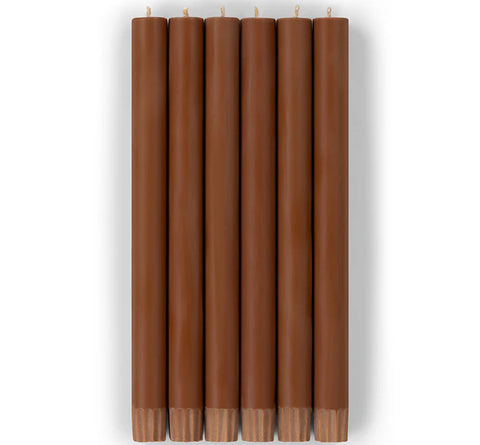 British Color Standard Dinner Candles - 6 Pack