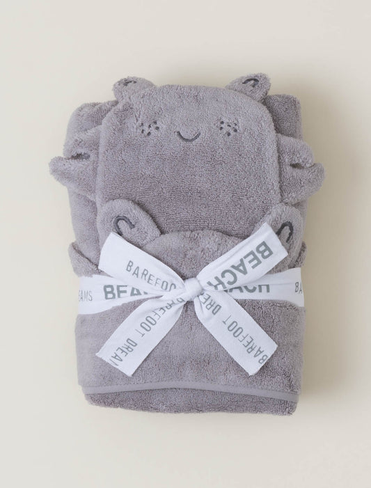 Toddler Hooded Towel & Washcloth