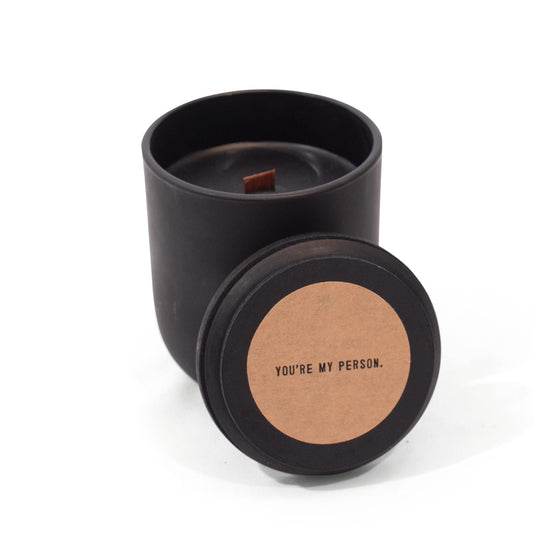 Wood Wick Matte Black Candle Collection