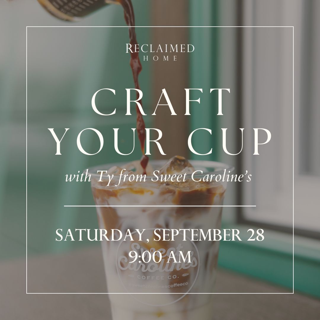 Craft Your Cup | September 28