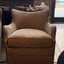 Curved-Back Swivel Chair