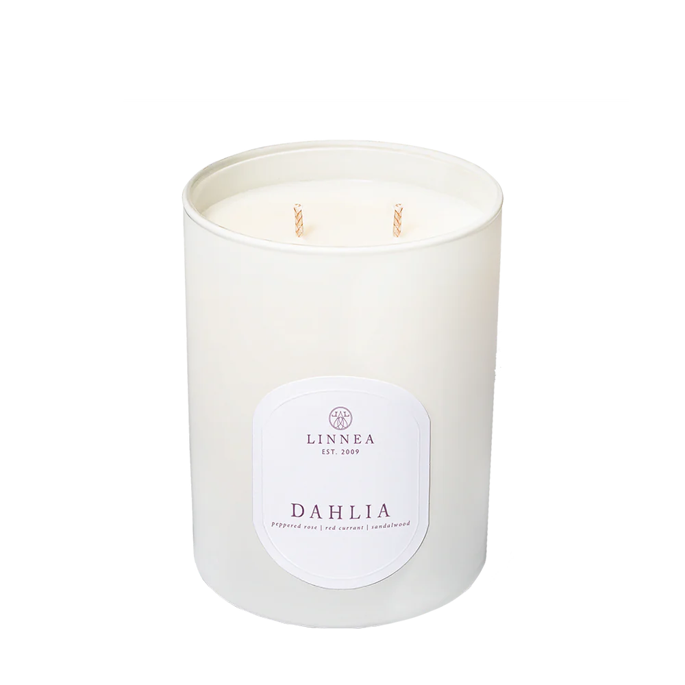 Dahlia Double Wick Candle