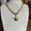 Chunky Star Drop Necklace