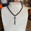 Rustic Cross Necklace