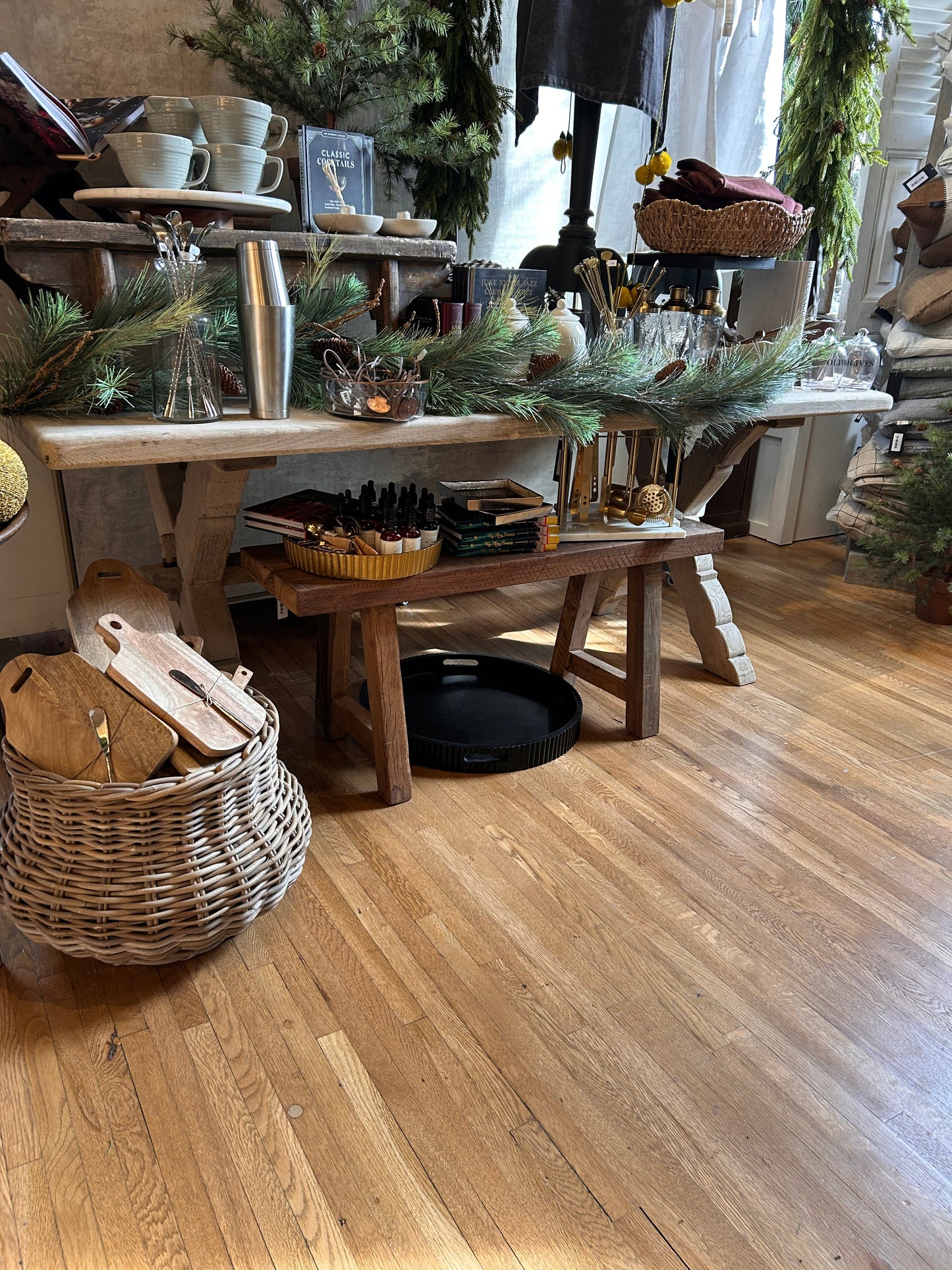 Bleach Oak Dining Table Small