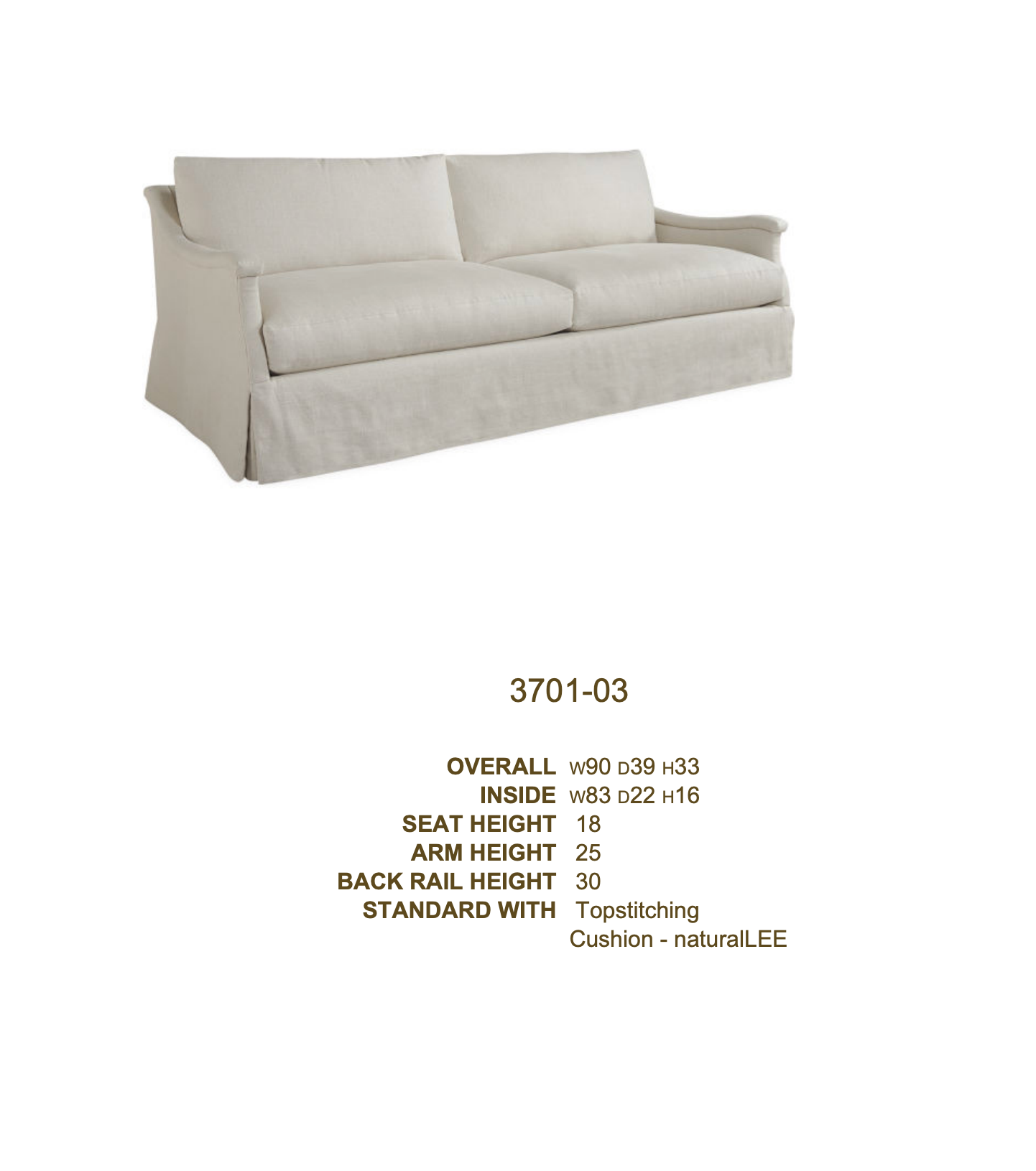 Sofa 3701-03