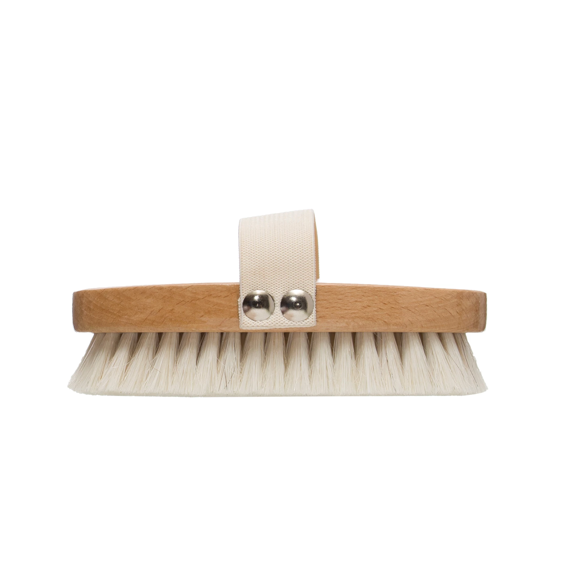 Beech Wood Bath Brush with Elastic Band