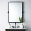 Black Pivot Mirror