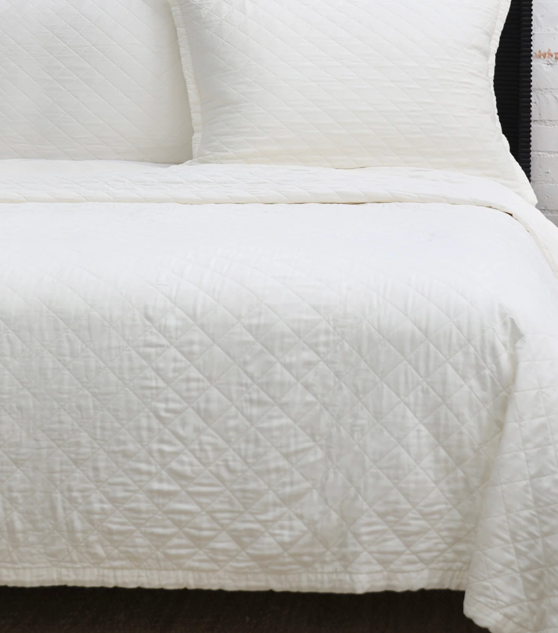 Monaco Coverlet, Ivory