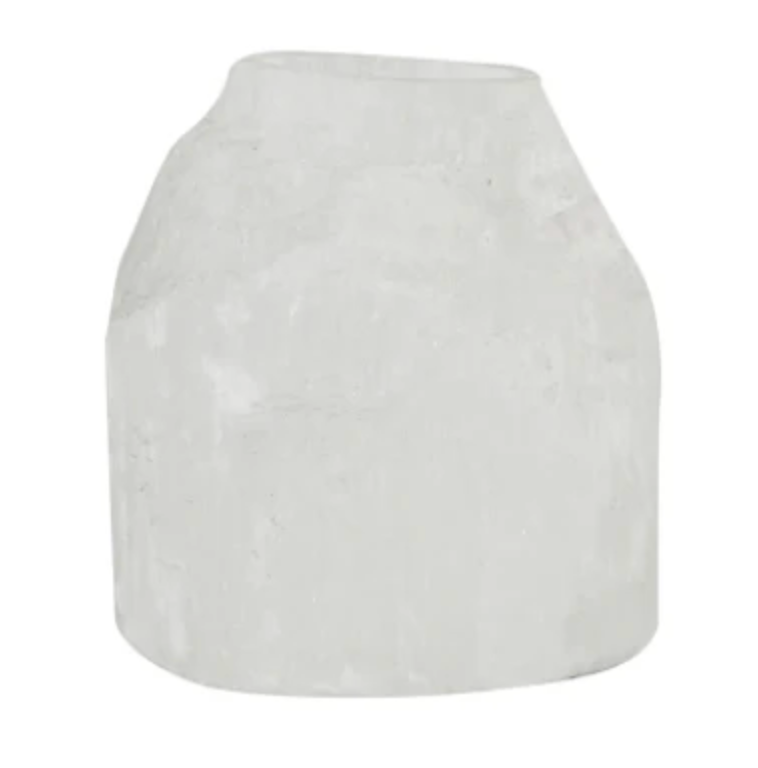 Selenite Candle Stand Tower