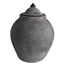 Lidded Village Jar