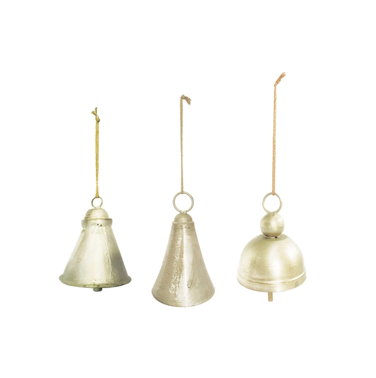 Distressed Pewter Bell