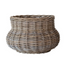 Hand-Woven Rattan Planter