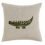Crocodile Knit Pillow