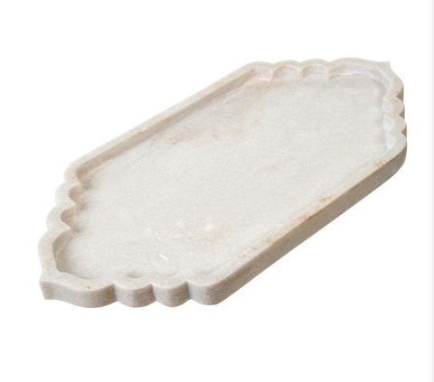 Arabesque Marble Tray