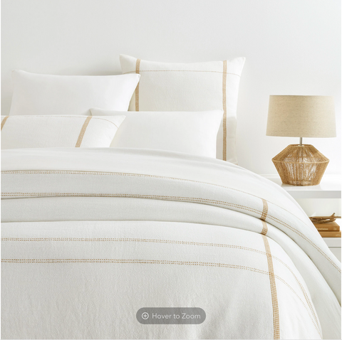 Atherton Natural Duvet Cover