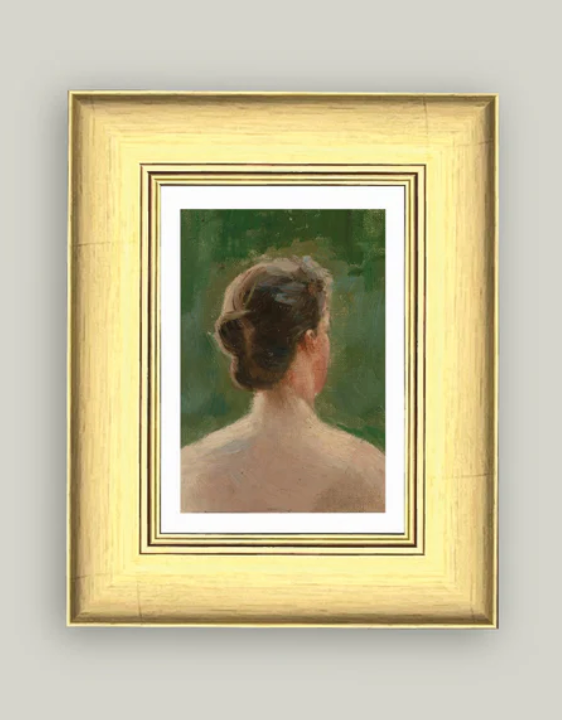 Back of Woman Portrait