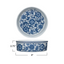 Stoneware Pet Bowl w/ Design