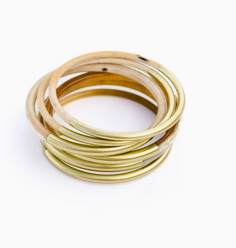 Metallic Gold Bangle