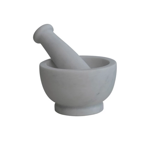 Marble Mortar & Pestle