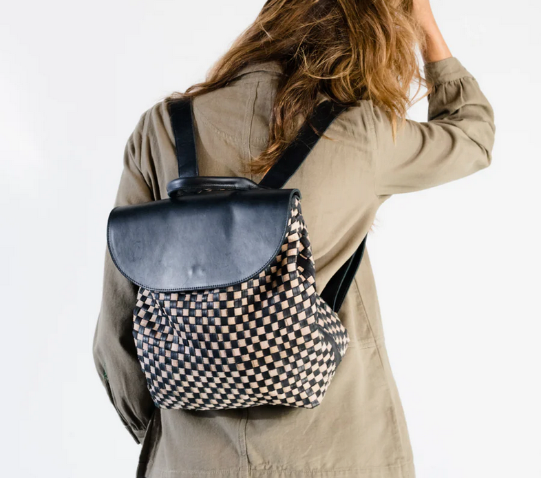 Elsa Basketweave Backpack