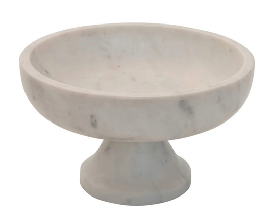 Marble Footed Bowl