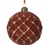 Glass Velvet Diamond Ball Ornament