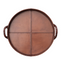 Leather Tray with Braided Handles