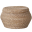 Hand-Woven Seagrass Basket with Lid