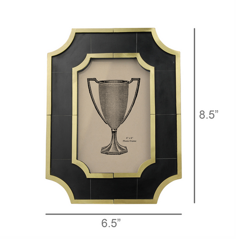 Marble and Brass Frame