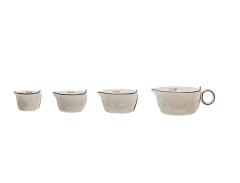 Stoneware Measuring Cup Set