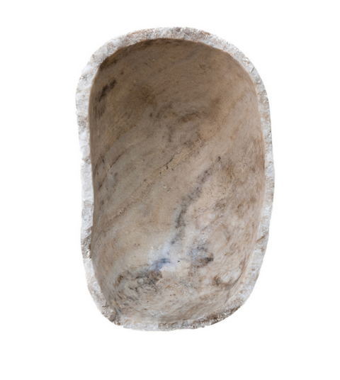 Natural Onyx Bowl with Raw Edge