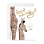 Growing Giraffe Birthday Card
