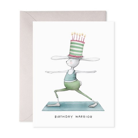 Birthday Warrior- Birthday Card