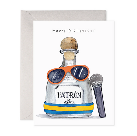 Tequila Bday - Birthday Card