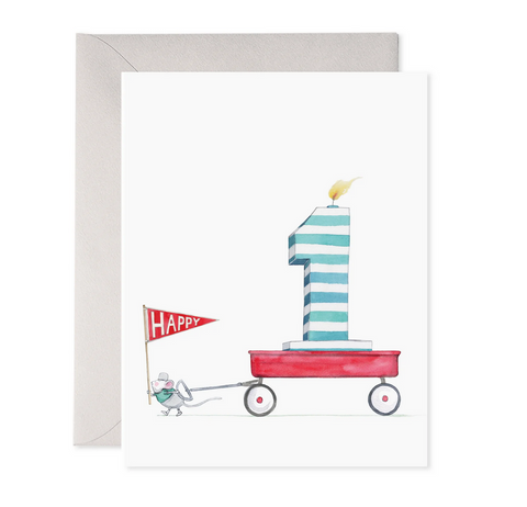 1st Birthday - Birthday Card