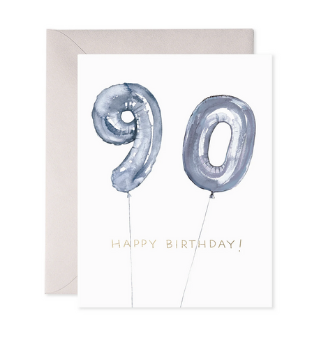 Helium Balloon- Birthday Card