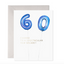 Helium Balloon- Birthday Card